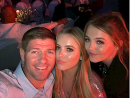 Cận cảnh nhan sắc con gái lớn của Steven Gerrard