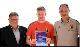 Kevin de Bruyne được UEFA cấp bằng HLV