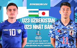 Nhận định U23 Uzbekistan vs U23 Nhật Bản 23h00 ngày 15/6 (VCK U23 châu Á 2022)