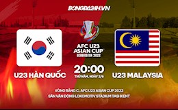 Nhận định U23 Hàn Quốc vs U23 Malaysia (20h00 ngày 2/6): Khó có bất ngờ