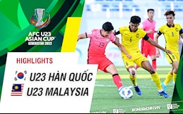 Video tổng hợp: U23 Hàn Quốc 4-1 U23 Malaysia (Bảng C U23 châu Á 2022)