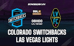 Nhận định Colorado Springs Switchbacks vs Las Vegas Lights 9h00 ngày 4/6 (Hạng Nhất Mỹ 2022)