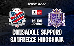 Nhận định Consadole Sapporo vs Sanfrecce Hiroshima 12h00 ngày 4/6 (Cúp Liên đoàn Nhật Bản 2022)