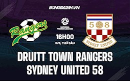 Nhận định Druitt Town Rangers vs Sydney United 16h00 ngày 3/6 (VĐ bang New South Wales 2022)