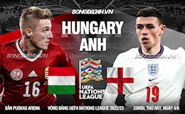 Nhận định Hungary vs Anh (23h ngày 4/6): 3 điểm đầu tiên cho Tam sư