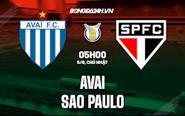 Nhận định bóng đá Avai vs Sao Paulo 5h00 ngày 5/6 (VĐQG Brazil 2022)