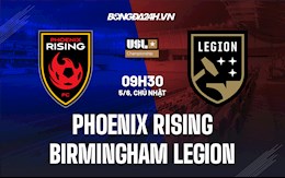 Nhận định Phoenix Rising vs Birmingham Legion 9h30 ngày 5/6 (Hạng Nhất Mỹ 2022)