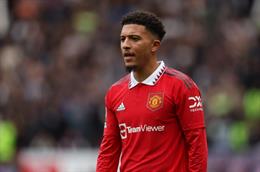 Jadon Sancho đã trở lại Manchester 