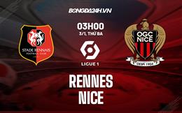 Nhận định - soi kèo Rennes vs Nice 3h00 ngày 3/1 (Ligue 1 2022/23)