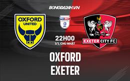 Nhận định - dự đoán Oxford vs Exeter 22h00 ngày 1/1 (Hạng 3 Anh 2022/23)