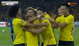 VIDEO: Malaysia có bàn thắng vào lưới Singapore