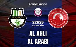 Nhận định -  Al Ahli vs Al Arabi 22h25 ngày 5/1 (VĐQG Qatar 2022/23)