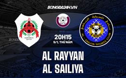 Nhận định bóng đá Al Rayyan vs Al Sailiya 20h15 ngày 5/1 (VĐQG Qatar 2022/23)