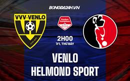 Nhận định -  Venlo vs Helmond Sport 2h00 ngày 7/1 (Hạng 2 Hà Lan 2022/23)