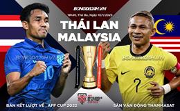 Nhận định bóng đá Thái Lan vs Malaysia 19h30 ngày 10/1 (AFF Cup 2022)