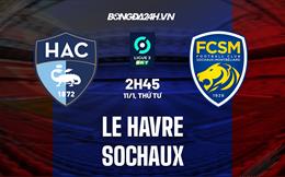 Nhận định Le Havre vs Sochaux 2h45 ngày 11/1 (Hạng 2 Pháp 2022/23)