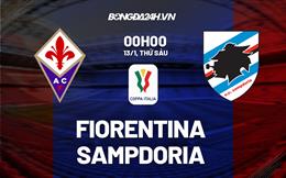 Nhận định -  Fiorentina vs Sampdoria 0h00 ngày 13/1 (Coppa Italia 2022/23)