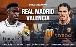 Nhận định Real Madrid vs Valencia (02h00 ngày 12/1): Khuất phục “bầy dơi”