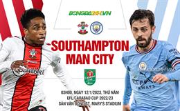 Nhận định Southampton vs Man City (03h00 ngày 12/1): Chạy đà trước đại chiến