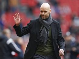 Erik ten Hag không quan tâm tới chiến thuật của Pep Guardiola
