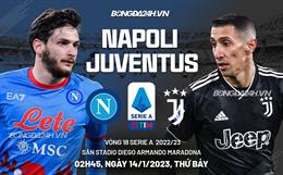 Nhận định Napoli vs Juventus (02h45 ngày 14/1): Công hay đấu thủ giỏi