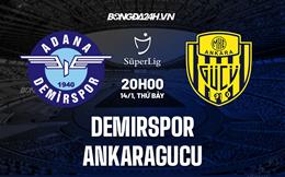 Nhận định Demirspor vs Ankaragucu 20h00 ngày 14/1 (VĐQG Thổ Nhĩ Kỳ 2022/23)