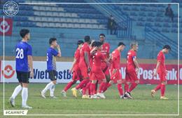 Nhà ĐKVĐ V.League nhận thất bại trước tân binh Công an Hà Nội