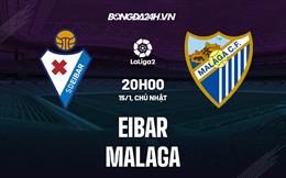 Nhận định - dự đoán Eibar vs Malaga 20h00 ngày 15/1 (Hạng 2 TBN 2022/23)