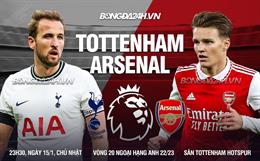 Nhận định Tottenham vs Arsenal (23h30 ngày 15/1): Cẩn thận cựa gà sắc!