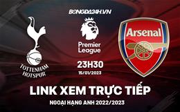 Link xem Tottenham vs Arsenal trực tiếp Ngoại Hạng Anh 2023 hôm nay ở đâu ?