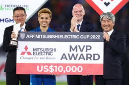 Tổng hợp danh hiệu AFF Cup 2022: Theerathon xuất sắc nhất