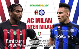 Nhận định AC Milan vs Inter Milan (02h00 ngày 19/1): Derby rực lửa tranh siêu cúp