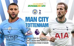 Mahrez "lấn át" Haaland, Man City ngược dòng đả bại Tottenham