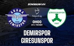 Nhận định Demirspor vs Giresunspor 0h00 ngày 21/1 (VĐQG Thổ Nhĩ Kỳ 2022/23)