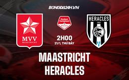 Nhận định -  Maastricht vs Heracles 2h00 ngày 21/1 (Hạng 2 Hà Lan 2022/23)