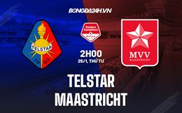 Nhận định Telstar vs Maastricht 02h00 ngày 25/1 (Hạng 2 Hà Lan 2022/23)
