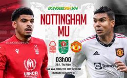 Nhận định Nottingham vs MU (3h00 ngày 26/1): Quỷ đỏ sa lầy ở City Ground