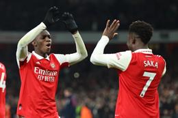 Arsenal vô địch lượt đi với thành tích tốt thứ 5 lịch sử Premier League