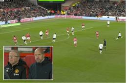 Erik ten Hag tức giận với Bruno Fernandes