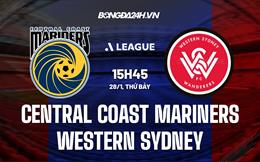 Nhận định Central Coast Mariners vs Western Sydney 15h45 ngày 28/1 (VĐQG Australia 2022/23)