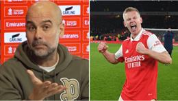 Pep Guardiola bảo vệ quyết định bán Zinchenko và Jesus cho Arsenal