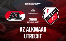 Nhận định AZ Alkmaar vs Utrecht 3h00 ngày 29/1 (VĐQG Hà Lan 2022/23)