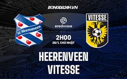 Nhận định Heerenveen vs Vitesse 2h00 ngày 29/1 (VĐQG Hà Lan 2022/23)