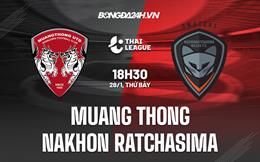 Nhận định Muang Thong vs Nakhon Ratchasima 18h30 ngày 28/1 (VĐQG Thái Lan 2022/23)