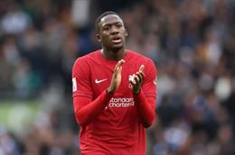 Liverpool nhận thêm tin buồn về mặt lực lượng