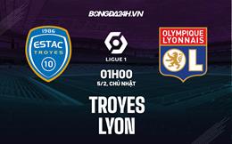 Nhận định -  Troyes vs Lyon 1h00 ngày 5/2 (Ligue 1 2022/23)