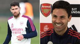 Mikel Arteta nói về khả năng Jorginho thất bại ở Arsenal