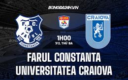 Nhận định Farul Constanta vs Universitatea Craiova 1h00 ngày 7/2 (VĐQG Romania 2022/23)