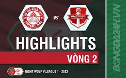 Link xem video TP HCM - Hải Phòng (Vòng 2 V-League 2023)