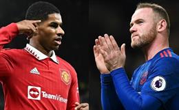 Marcus Rashford san bằng kỷ lục ghi bàn của Rooney